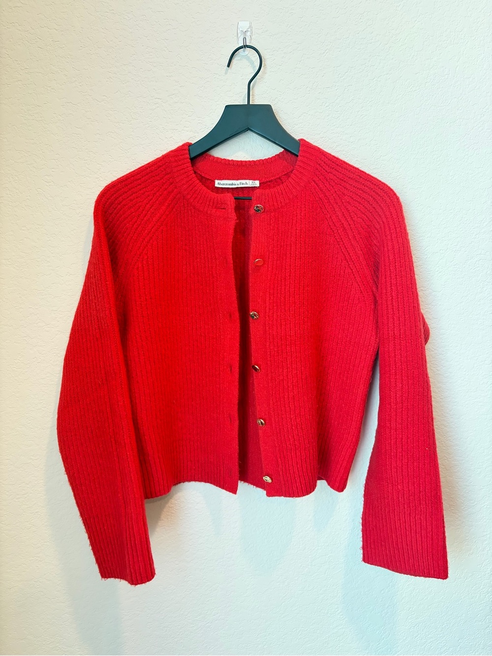 A&F Crew Cardigan - XS